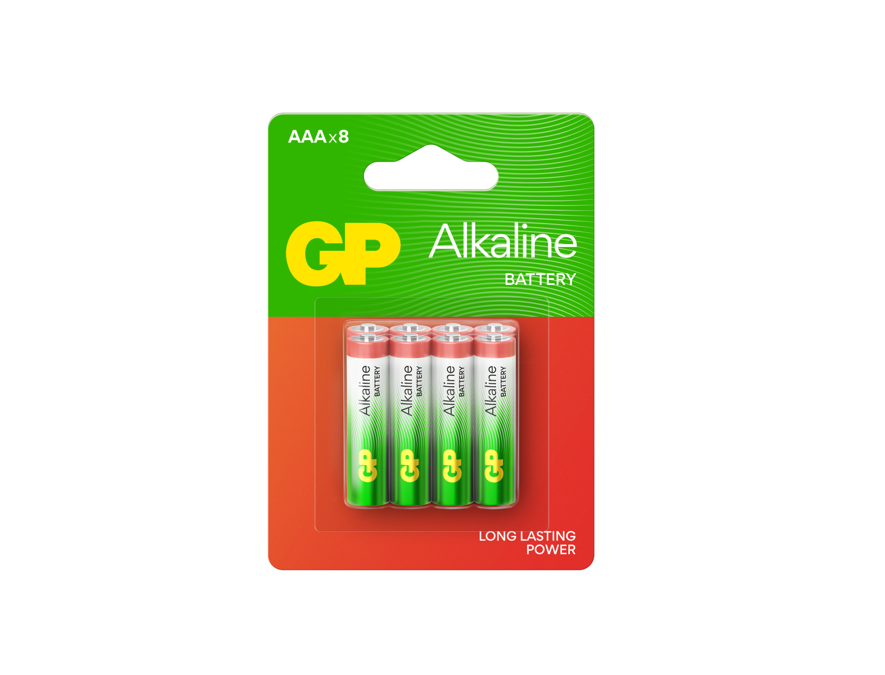 GP Red AAA Pack of 8